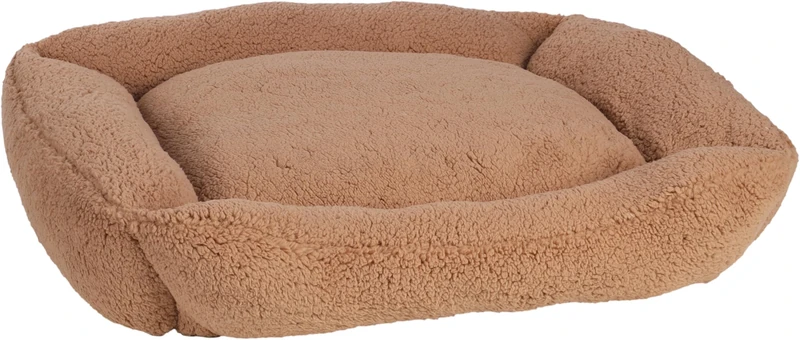Basket Felpa Rectangle Mocha 80x67x22cm - Image 1