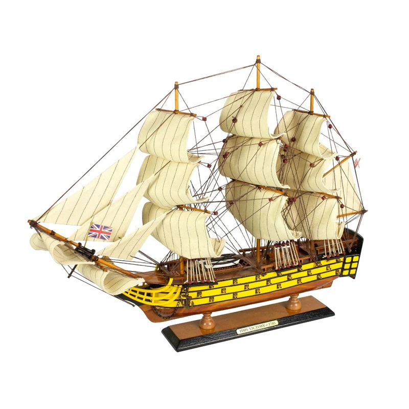 Nauticalia Wood, Nelson's Flagship HMS Victory Ship Model, 60cm