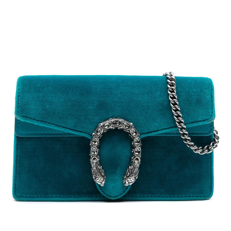 Pre-Loved Mini Velvet Dionysus Crossbody