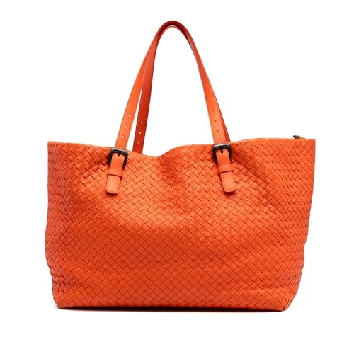 Bottega Veneta Pre-Loved Large Nappa Intrecciato Cesta Tote