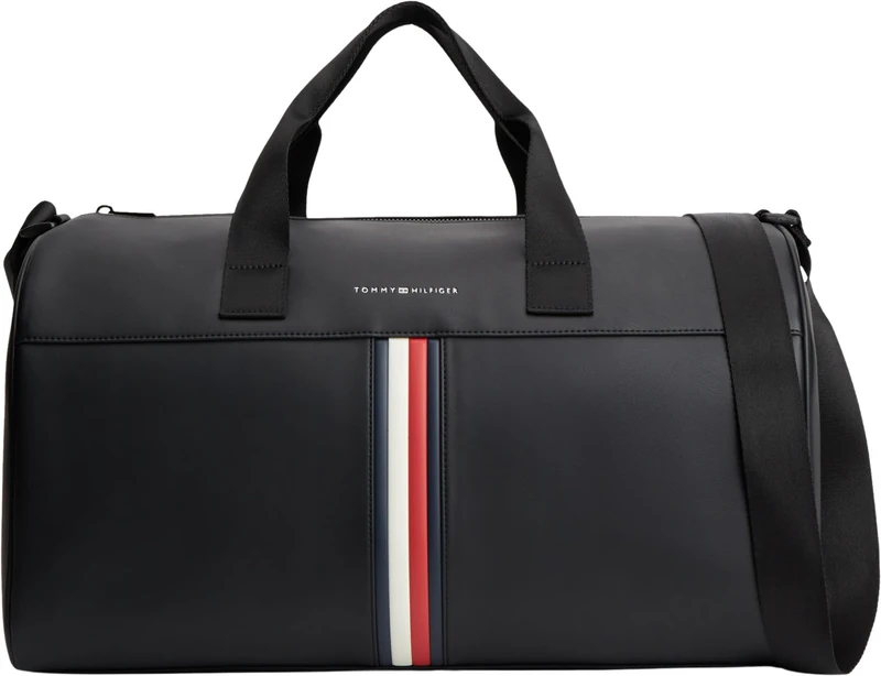 Tommy Hilfiger Men Th Metro Duffle AM0AM14519 Weekender, BLACK, One Size