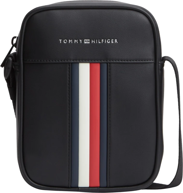 Tommy Hilfiger Men Th Metro Mini Reporter AM0AM14518 Crossover, BLACK, One Size