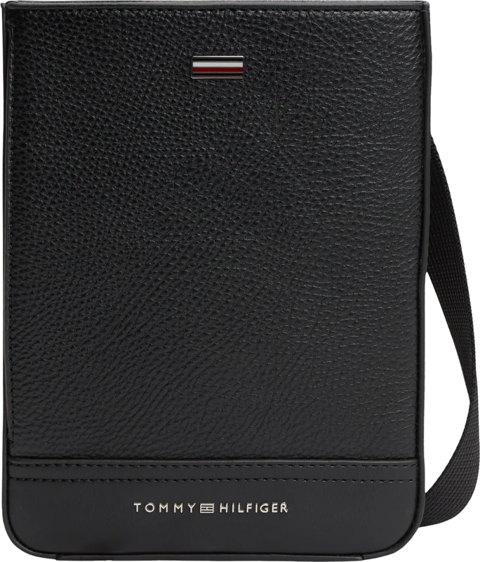 Tommy Hilfiger Men Th Central Mini Crossover AM0AM14434 Crossover, BLACK, One Size