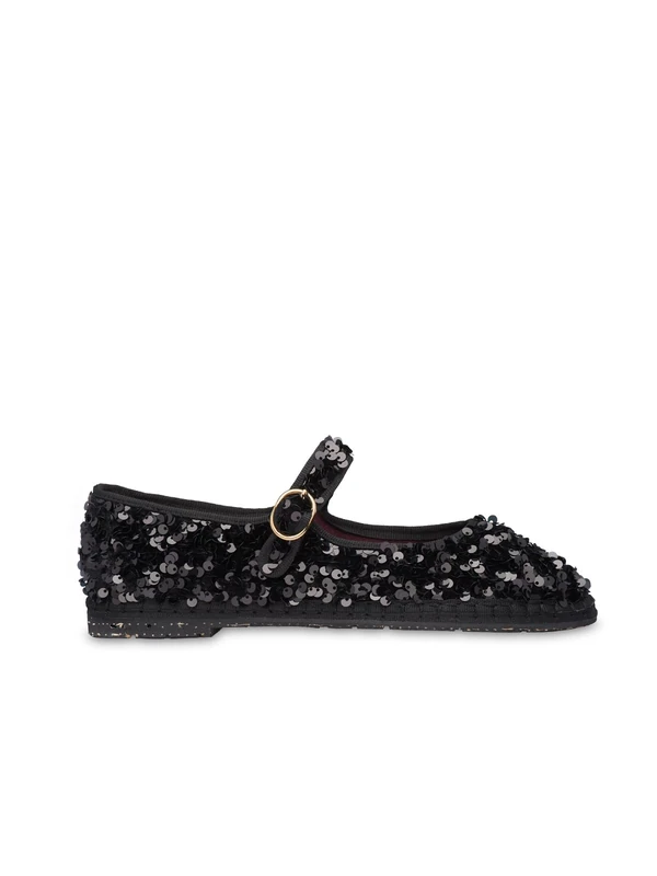 Flabelus The Little Prince Black Black, Black/White, 8.5 UK