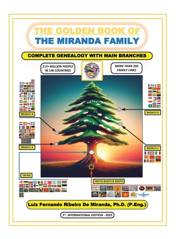 The Golden Book of the Miranda Family: Complete Genealogy with Main Branches