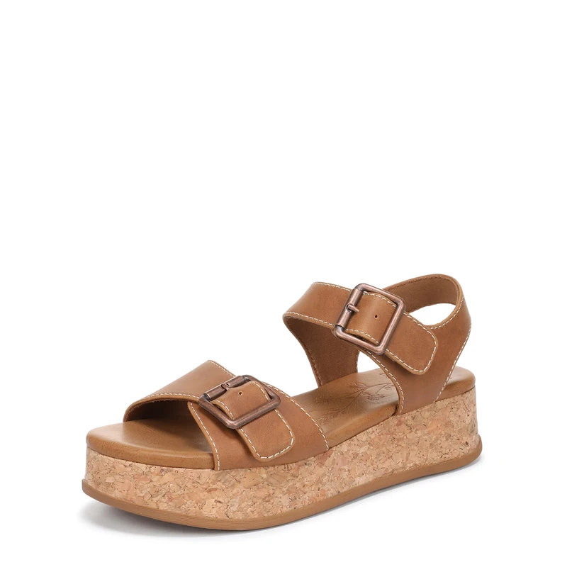 Blowfish Malibu Women's Magical Wedge Sandals, Scotch, Medium Fit, UK 7