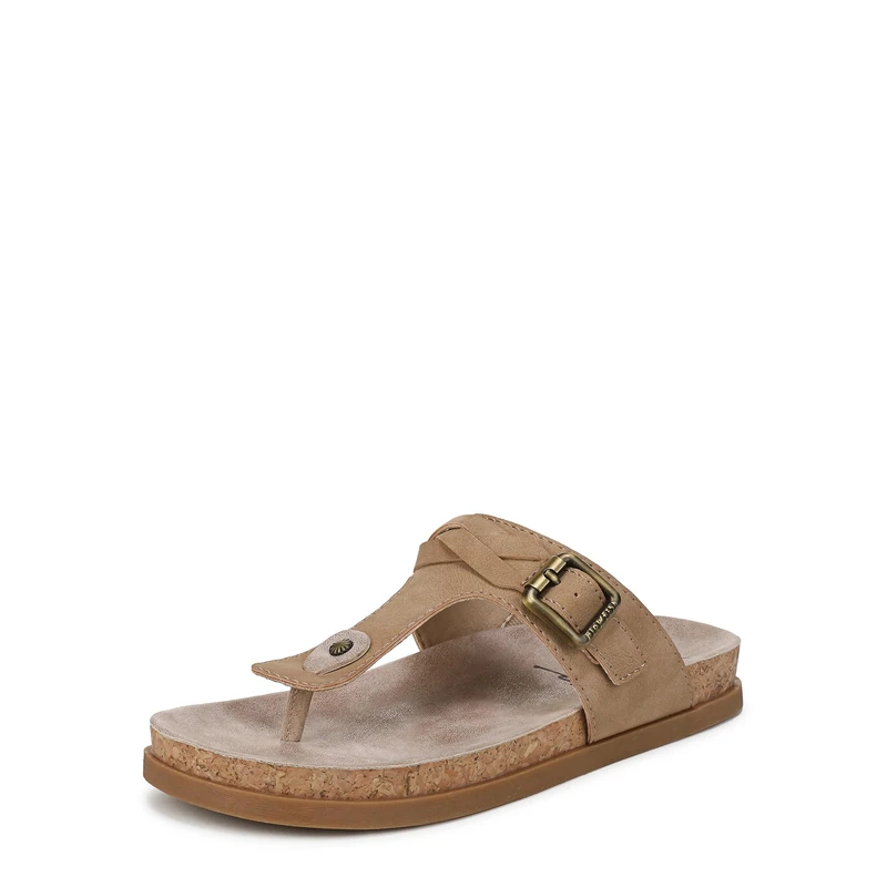 Blowfish Malibu Women's Lakeshore Flat Thong Sandals, Sand, Medium Fit, UK 6