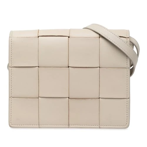 Bottega Veneta Pre-Loved Mini Nappa Maxi Intrecciato Cassette Crossbody
