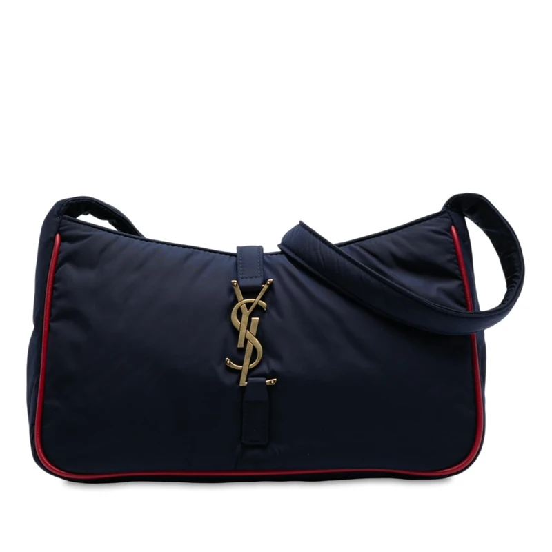 Yves Saint Laurent Pre-Loved Nylon Le 5 A 7 Shoulder Bag