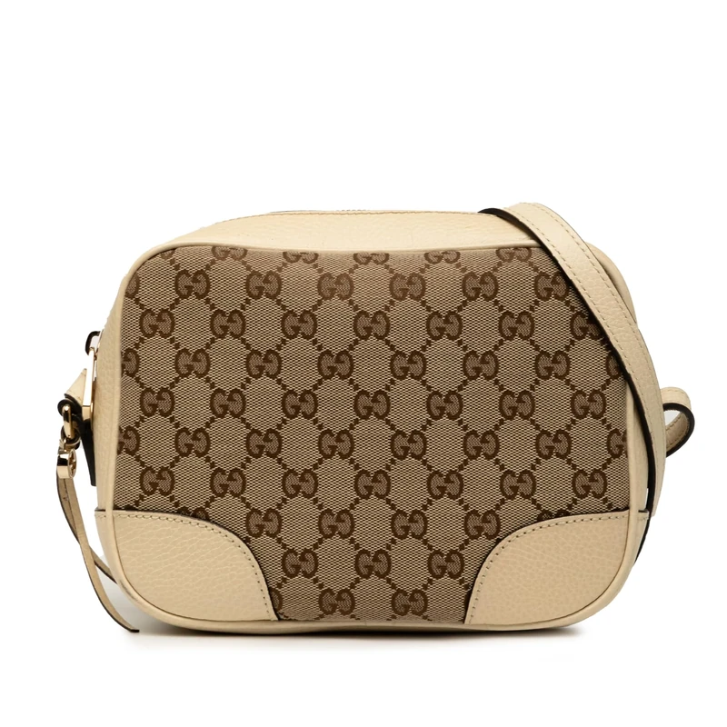 Gucci Pre-Loved GG Canvas Bree Crossbody Bag