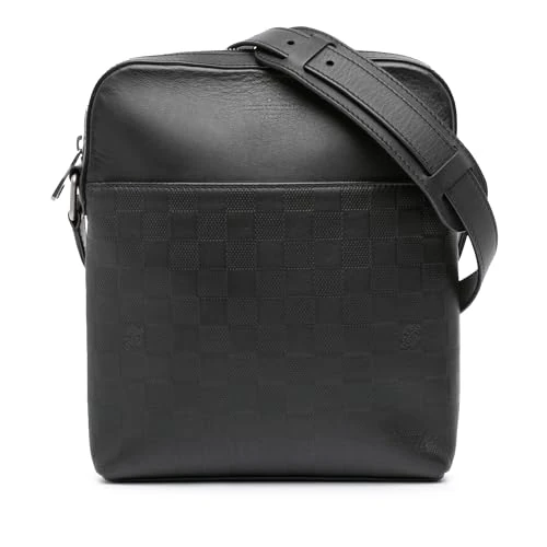 Pre-Loved Damier Infini District Pochette Crossbody Bag