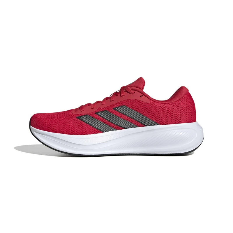 adidas Unisex Response Runner 2 Running Shoes, Pure Ruby/core Black/Matte Silver, 7.5 UK