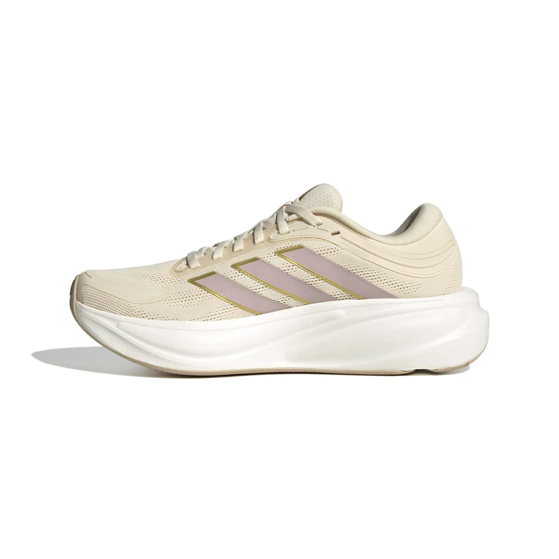 adidas Women's Response 2 Running Shoes, Wonder White/Gold met./Dual Lilac, 8.5 UK