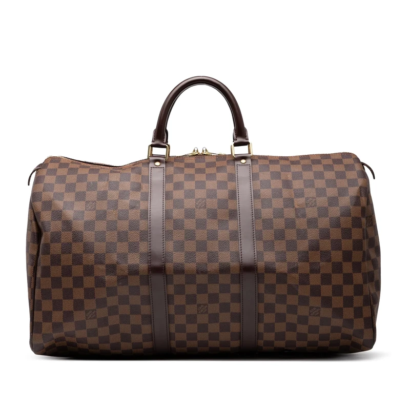 Louis Vuitton Pre-Loved Damier Ebene Keepall 50