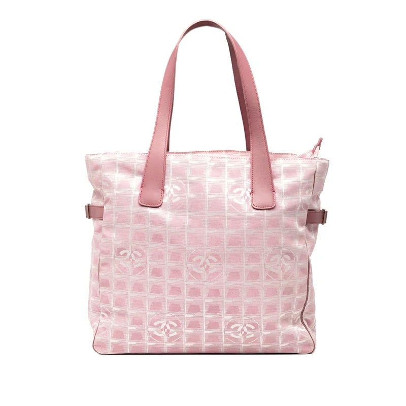 Chanel Pre-Loved New Travel Line Nylon Tote