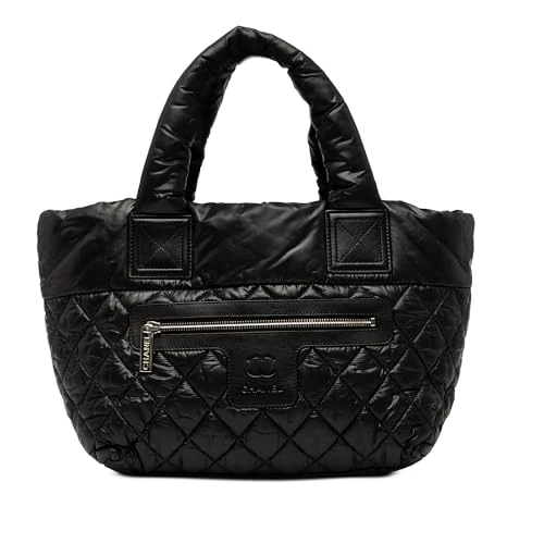 Chanel Pre-Loved Small Quilted Nylon Coco Cocoon Tote Bag