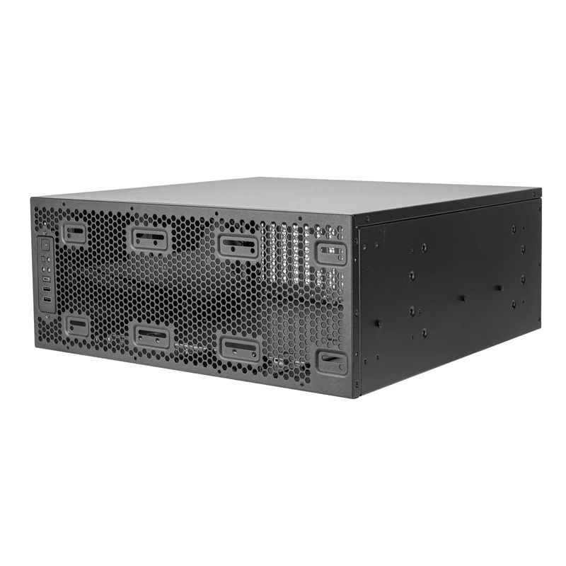 Silverstone Technology RM4A - 4U Rackmount Server Enclosure with Extended 360mm Radiator Compatibility, 4U, SST-RM4A