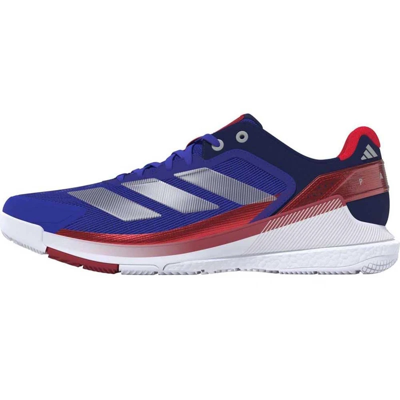 adidas Men's Crazyquick Boost Padel Shoes, Off White/core Black/Gold met., 11 UK