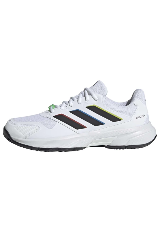 adidas Men's Courtjam Control 3 Tennis FTWR White/Core Black/FTWR White 14 UK 50 EU