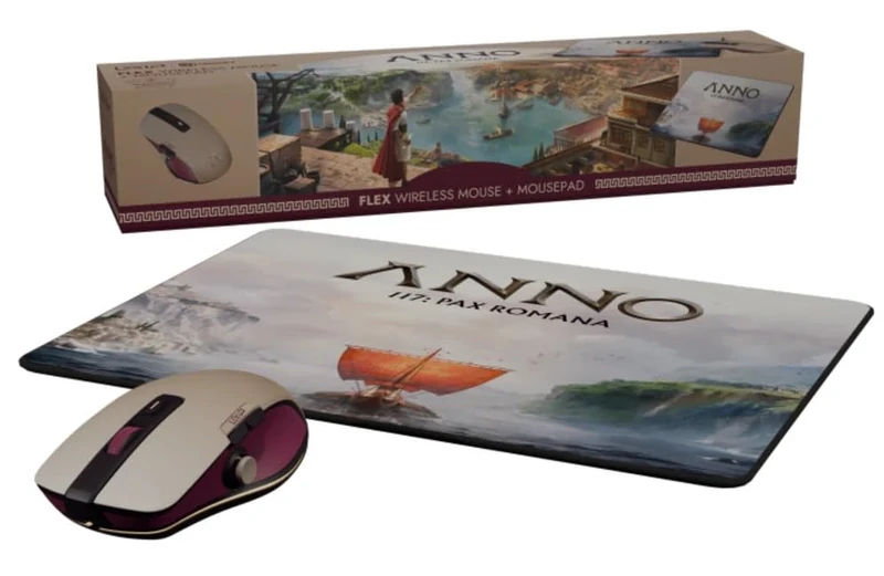 LEXIP X Ubisoft - Anno 117 Bundle Flex Mouse + Mousepad