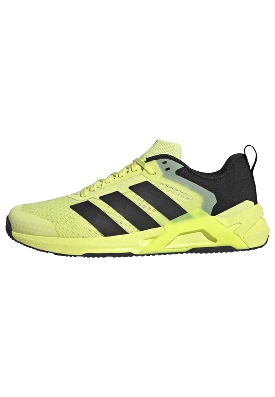adidas Men's Dropset Control Training Shoes, Frozen Lemon/core Black/Frozen Lemon, 9.5 UK