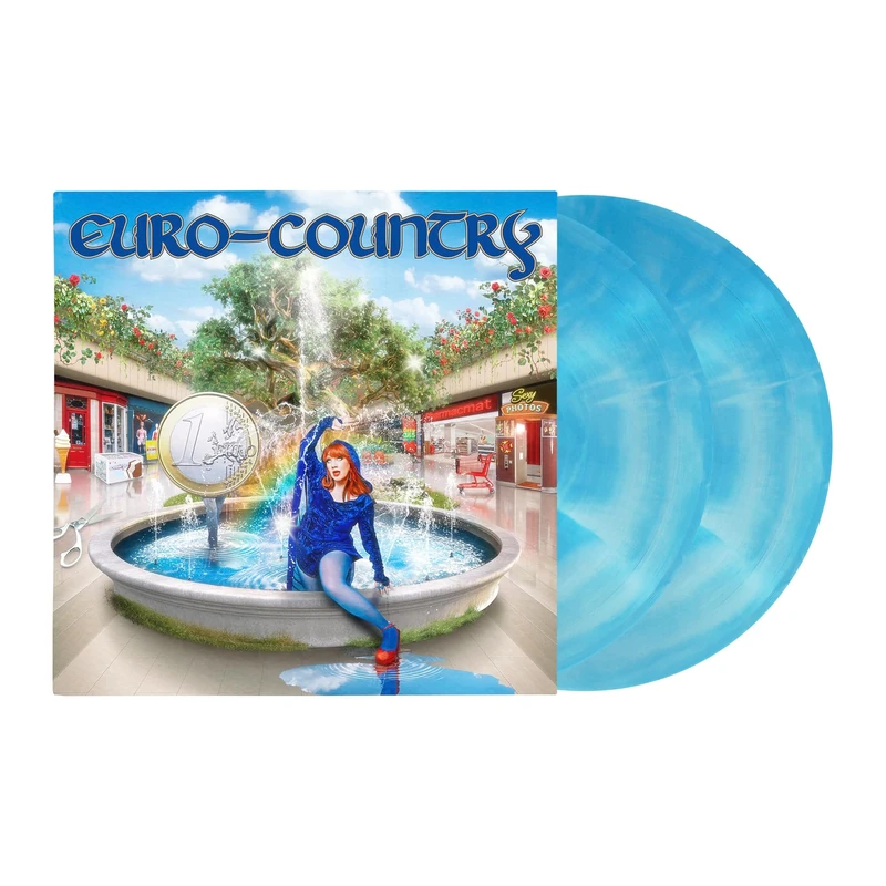 EURO-COUNTRY - Cloudy Blue Vinyl [VINYL]