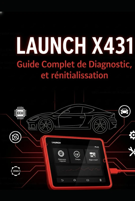 LAUNCH X431: Guide complet de diagnostic, de codage et de réinitialisation: Prend en charge toutes les fonctions: Smart Diagnose, Service Reset, ECU Coding et bien plus encore