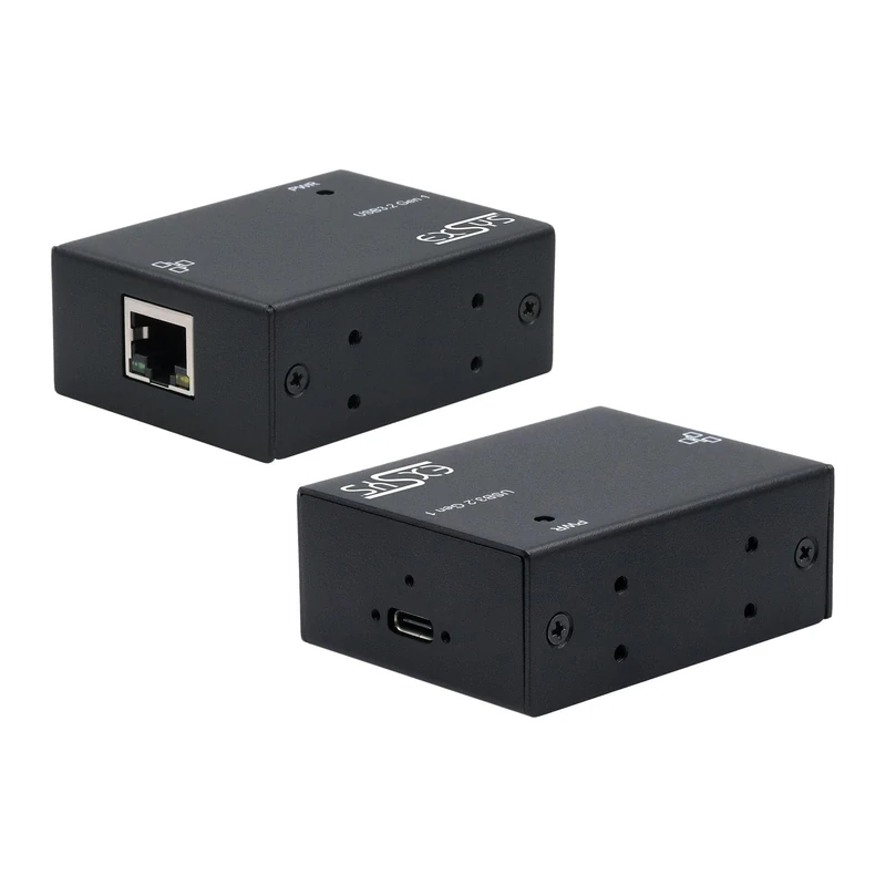 EXSYS EX-13020HMV USB 3.2 to Ethernet 1Gigabit C Connector - Image 1