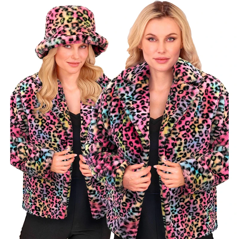 W WIDMANN MILANO Party Fashion - Women's Faux Fur Jacket - Image 1
