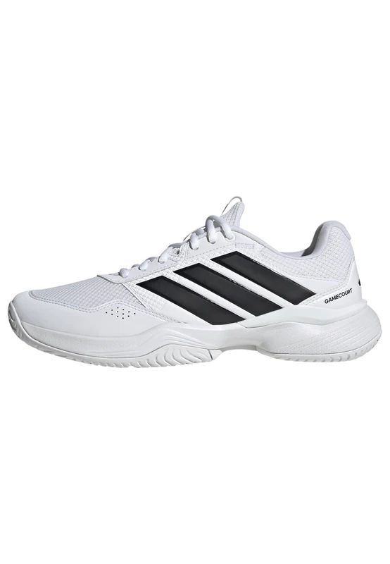 adidas Men's Gamecourt 3 Tennis Shoes, FTWR White/core Black/core Black, 6 UK