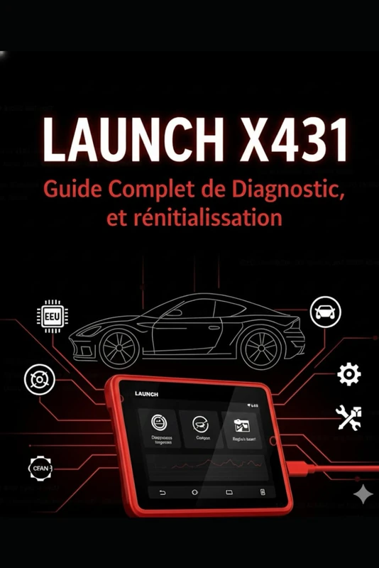 LAUNCH X431: Guide complet de diagnostic, de codage et de réinitialisation: Prend en charge toutes les fonctions: Smart Diagnose, Service Reset, ECU Coding et bien plus encore