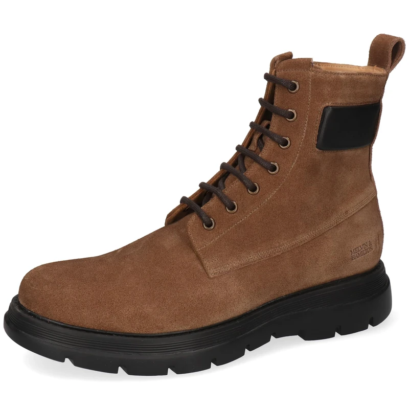 Melvin & Hamilton Edmund 3 Men's Ankle Boots, brown, 9.5 UK