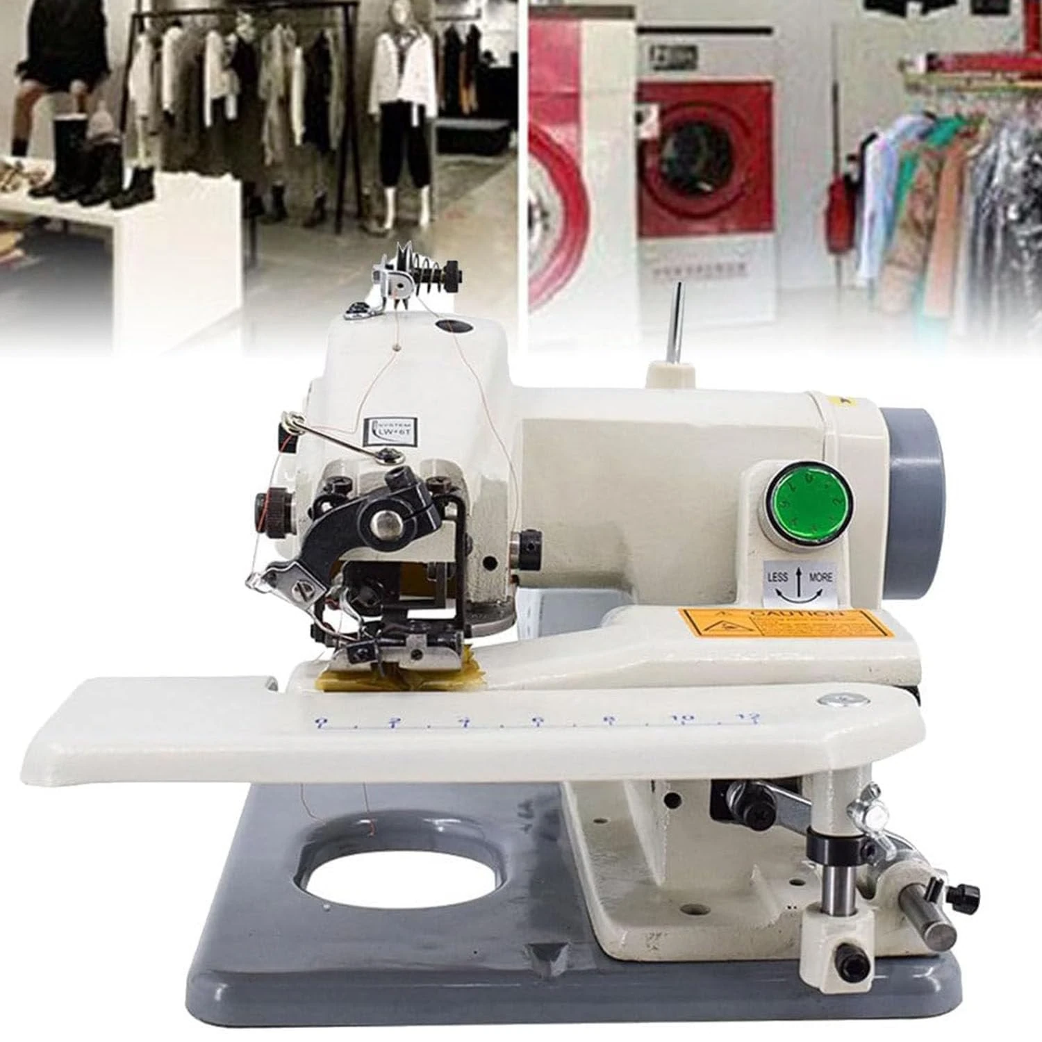 Blind Stitch Sewing Machine - Portable Electric Hemming and Embroidery Tool for Chain Stitching and Smocking