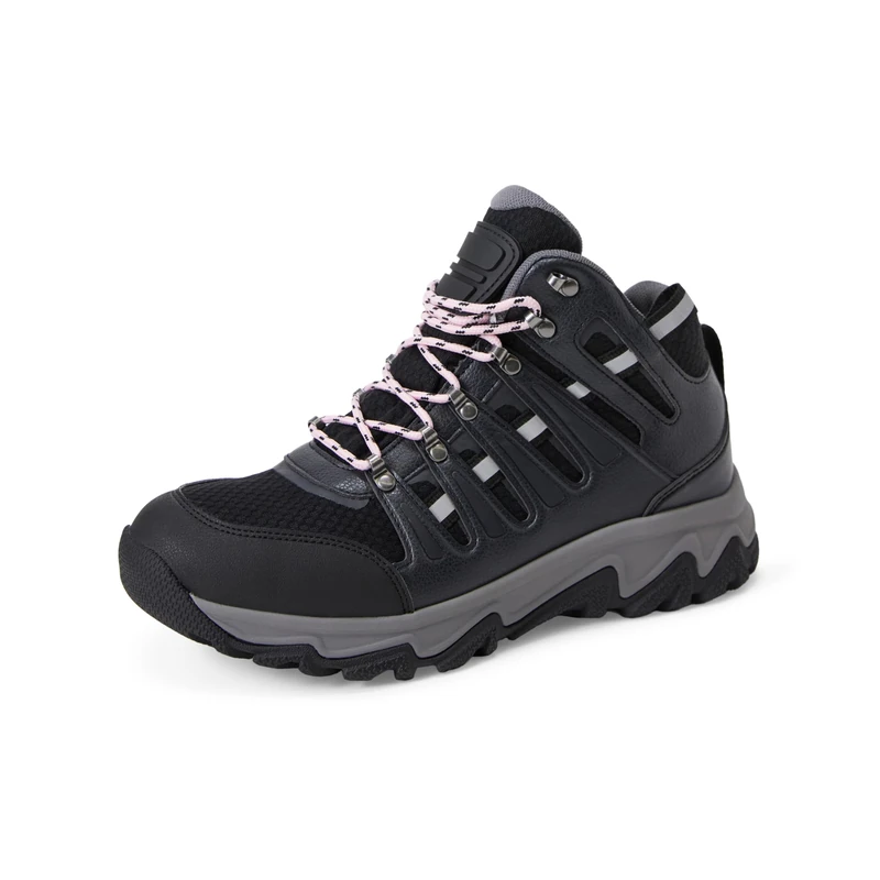 Amazon Essentials Women's Waterproof Hiking Boot, Black, 6 UK