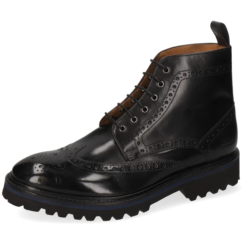 Melvin & Hamilton Matthew 7 Men's Ankle Boots, black, 9 UK