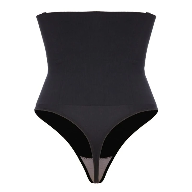 Women High Waist Cinchers Control Panties Abdomen Slimming Underwear Shaper Back Support Seamless Thong Lingeries