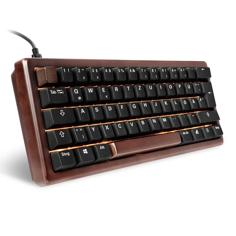 Sharkoon Skiller SGK50 S4 Gen2 Wood PBT FR Layout