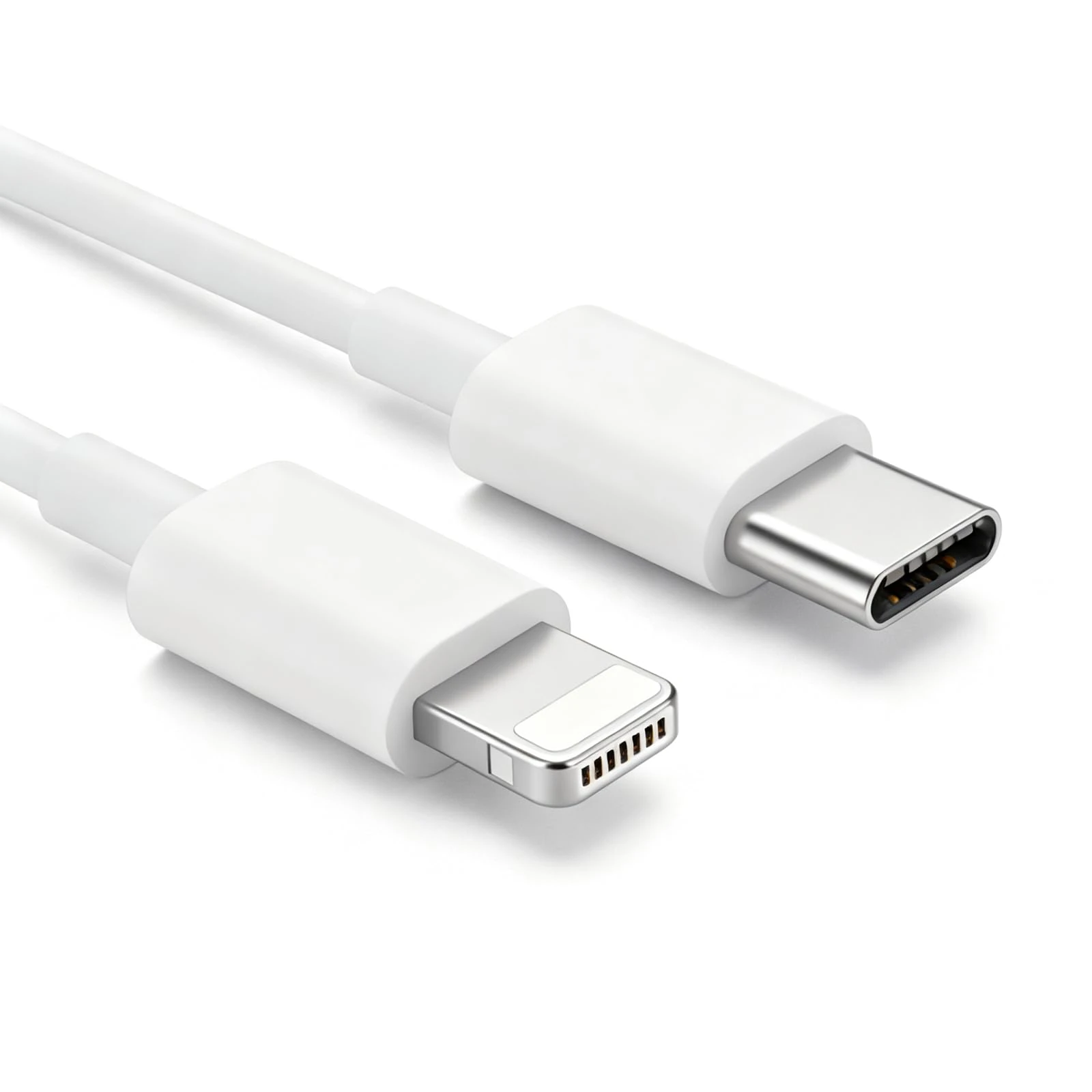 1 Pcs For iPhone PD Charging Cable, USB C to lightning Cable 1M, For iPhone Fast Charger Cable USB-C Power Delivery Charging Cord for iPhone 14 13 12 11 XS XR X Pro Max Mini 8 7 6S 6 Plus 5S(White 1M)