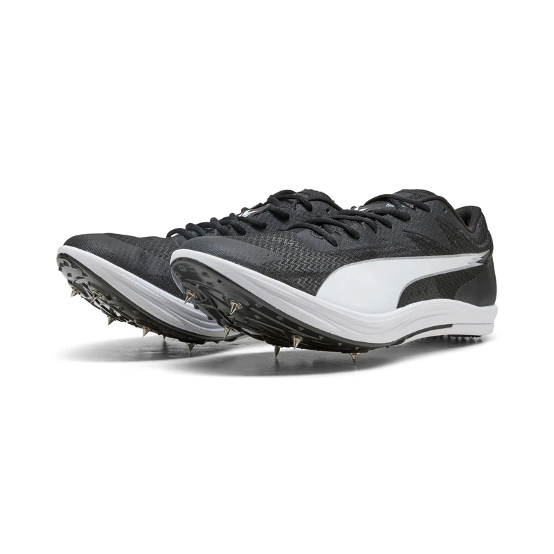 Puma Unisex Evospeed Long Distance Track & Field Shoe, Black White, 9.5 UK