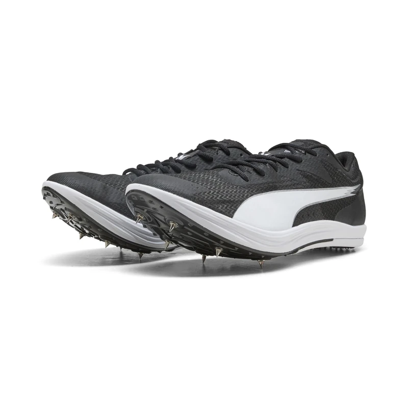 Puma Unisex Evospeed Long Distance Track & Field Shoe, Black White, 10.5 UK