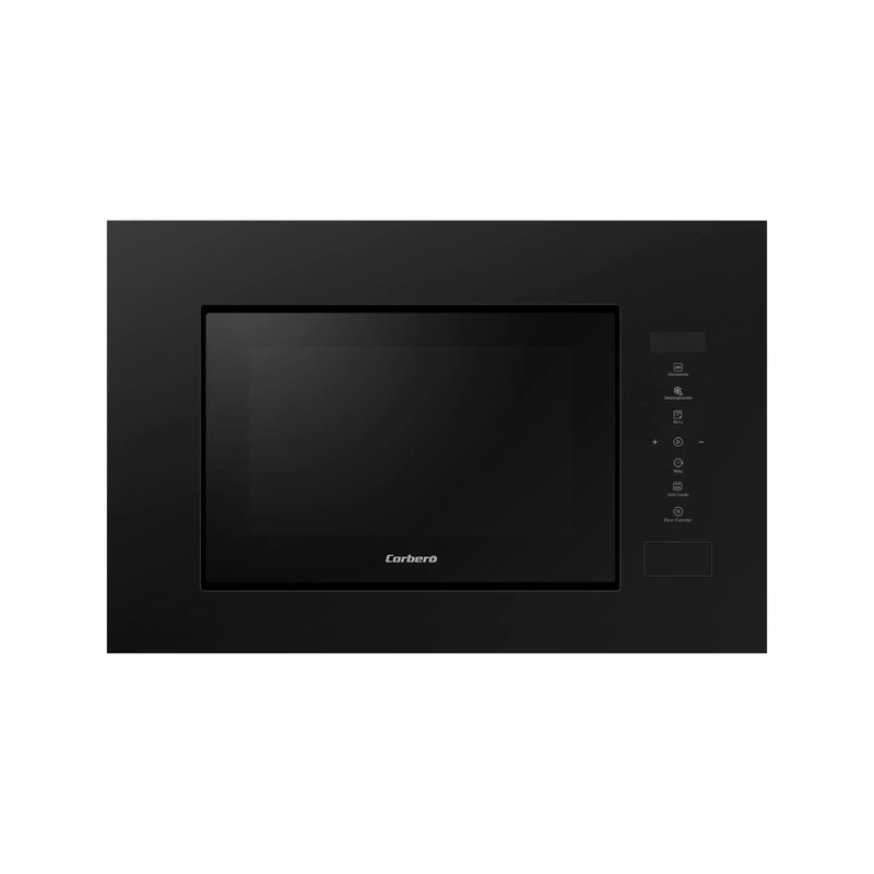 Corberó – Built-in Microwave | CMICG520GLNI | Capacity 20 L | Power 700 W | 10 Levels | Auto Menu | Defrost | Timer 95 min | Touch Control | Color Black