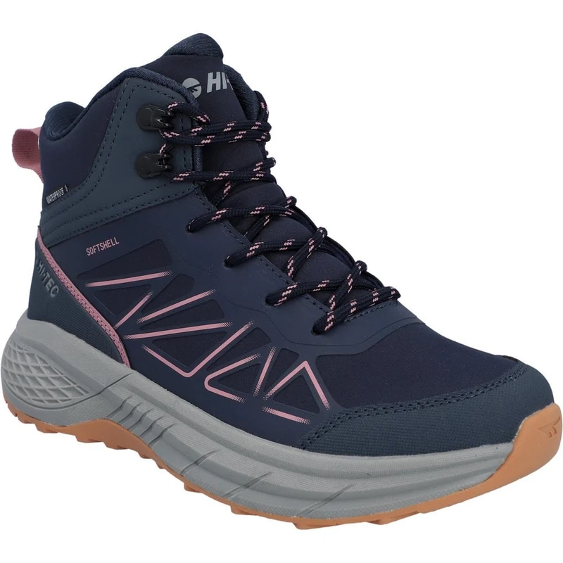 Hi-Tec Women Litespeed Mid WP Womens Hiking Boots, Cool grey, 8