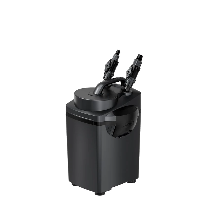 AQPET Halo 200 Professional External Filter for Aquariums, Quiet, Complete with Filter Materials, Adjustable Flow Rate, Touch Start and Anti-Overheating System, for Aquariums up to 200 Litres - Image 1