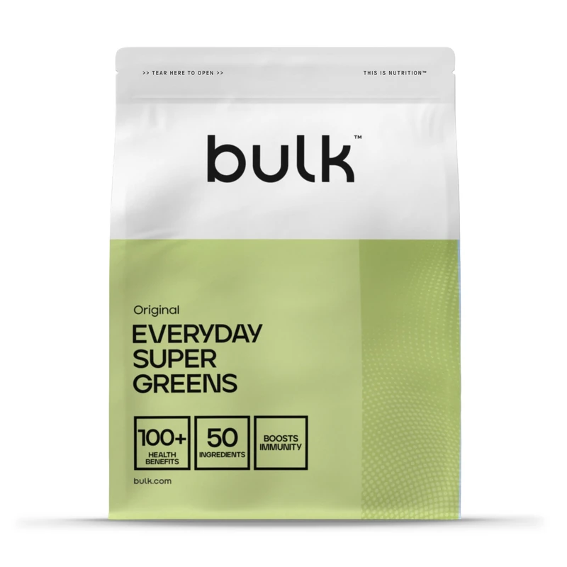 Bulk Everyday Super Greens Powder | Original | 60 Servings | with 50 Vitamins, Minerals & Superfoods | High in Vitamin C, D & B12 | Supports Immunity & Daily Wellness