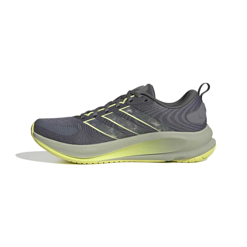 adidas Men's Supernova Ease 2 Running Shoes, Trace Grey/Semi Frozen Lemon/Aurora Onix, 12.5 UK