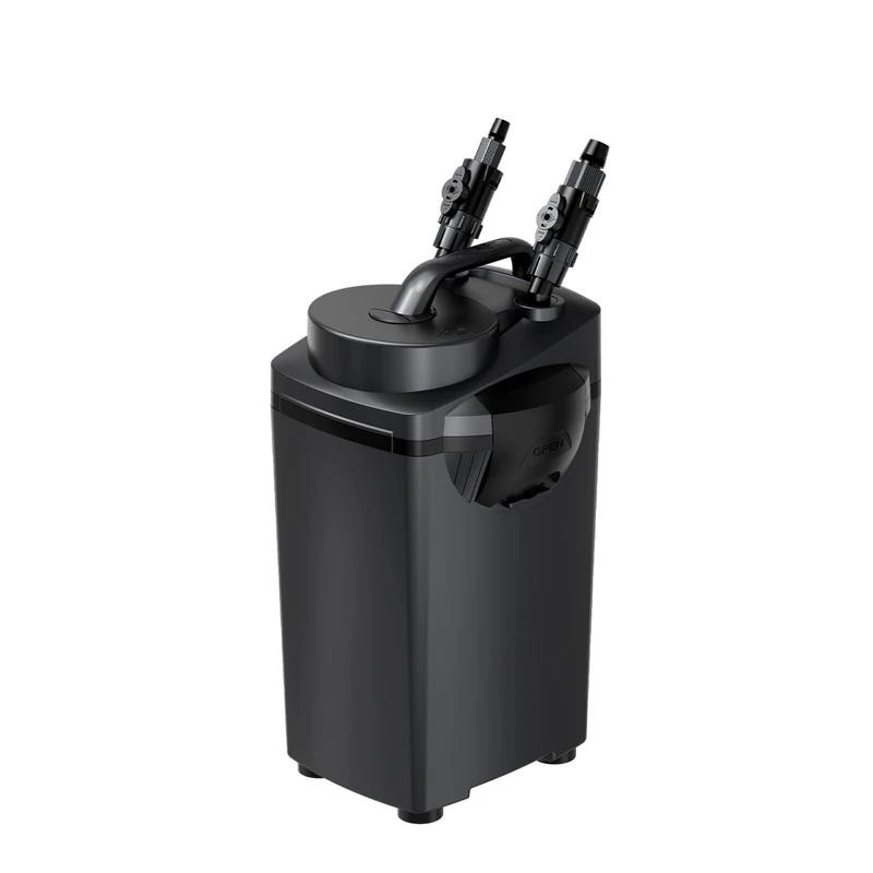 AQPET Halo 300 Professional External Filter for Aquariums, Quiet, Complete with Filter Materials, Adjustable Flow Rate, Touch Start and Anti-Overheating System, for Aquariums up to 300 Litres