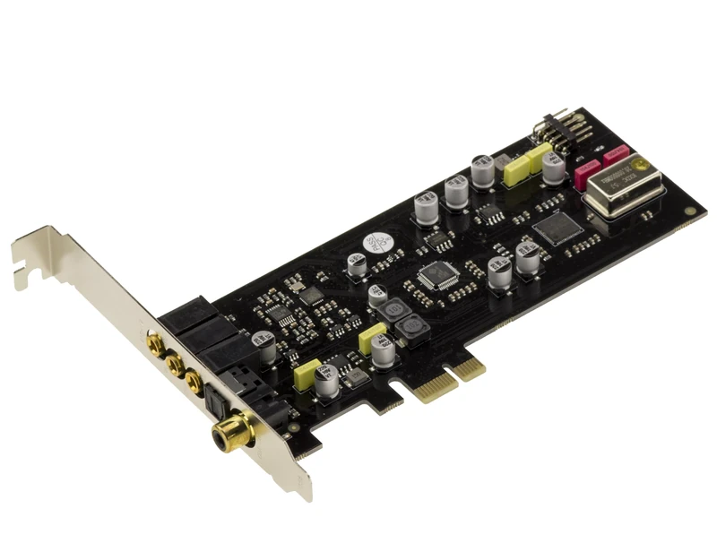 KALEA-INFORMATIQUE SSS1700 PCIe x1 HiFi Digital Sound Card with DAC and ADC Converter, DNR 127dB and Distortion Less than -120dB