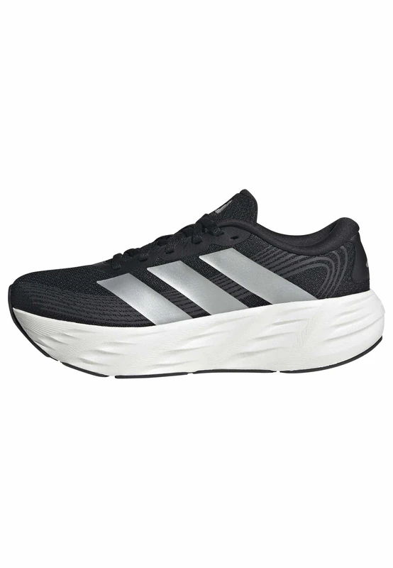 adidas Women's Galaxy 8 Running Wide Shoes, Core Black/Matte Silver/Carbon, 6 UK