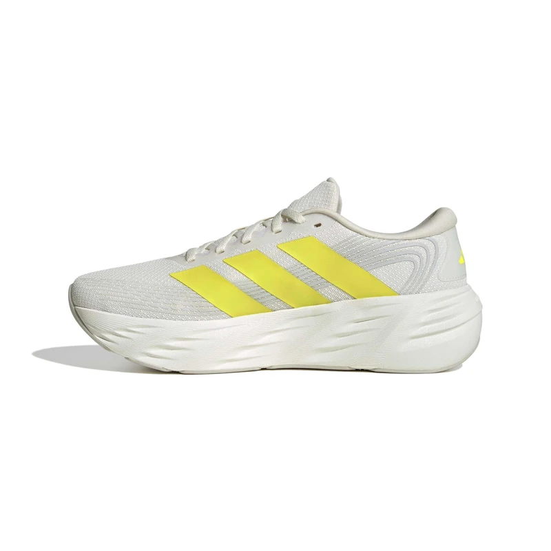 adidas Men's Galaxy 8 Running Shoes, Cloud White/Pure Lemon/LGH Solid Grey, 10 UK