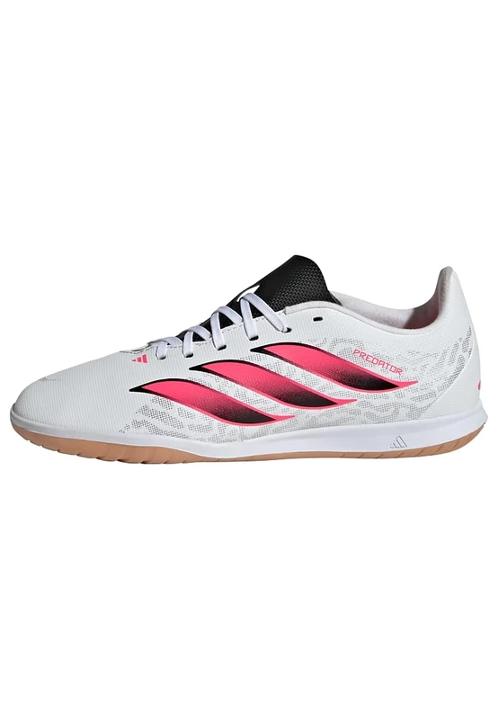adidas Unisex Club Sala Indoor Football Boots Kids Shoes, FTWR White/Solar Turbo/core Black, 2 UK